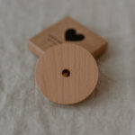 Trinkglasdeckel Holz-blanko