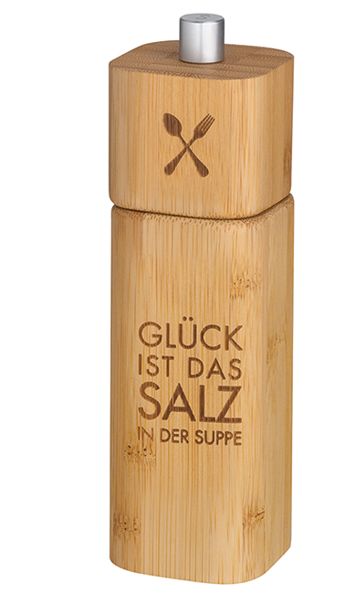 Salzmühle aus Holz