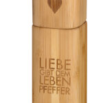 Pfeffermühle aus Bambusholz