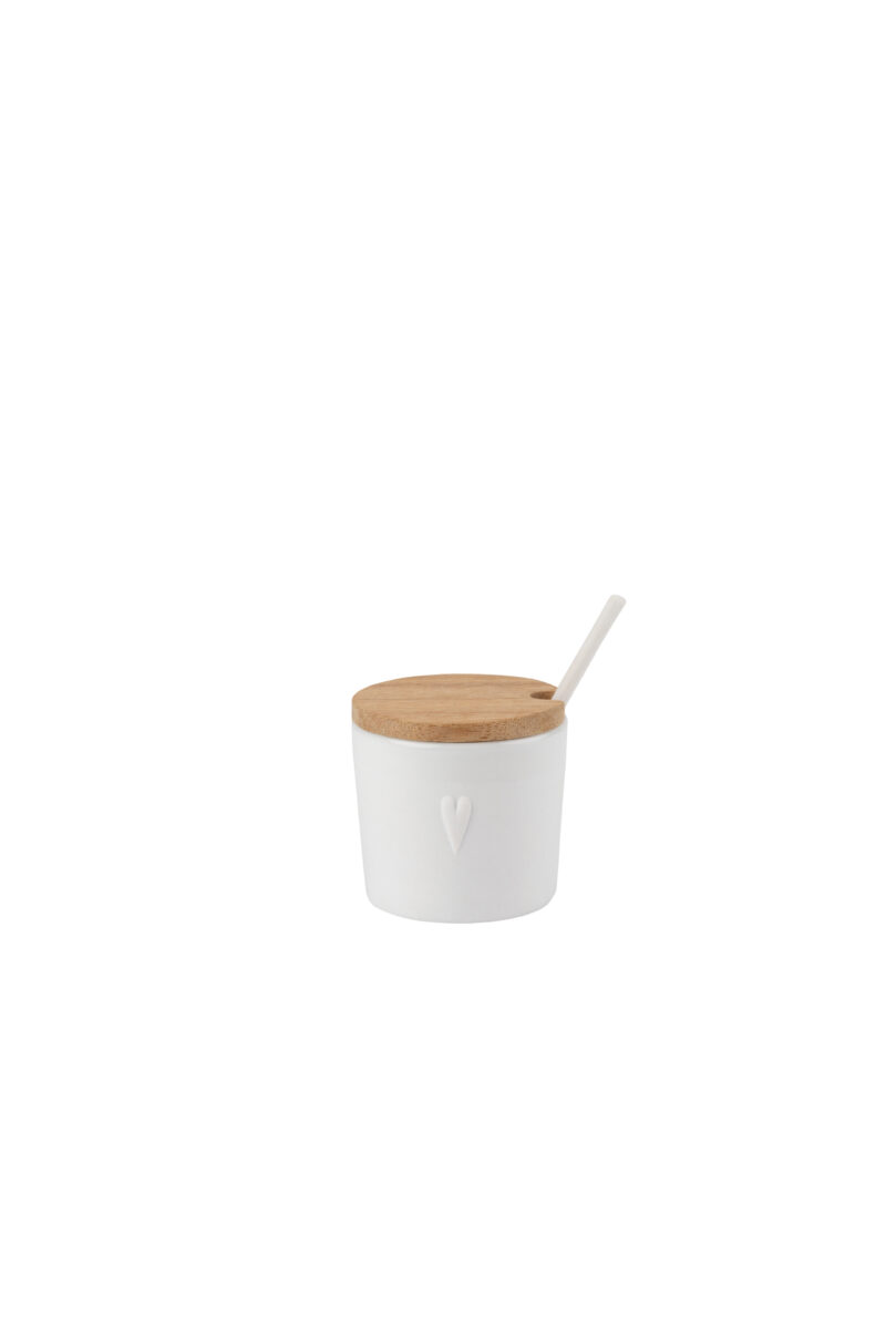 Zuckerdöschen mit Holzdeckel
