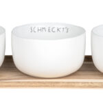Schalenset Guten Morgen weiß