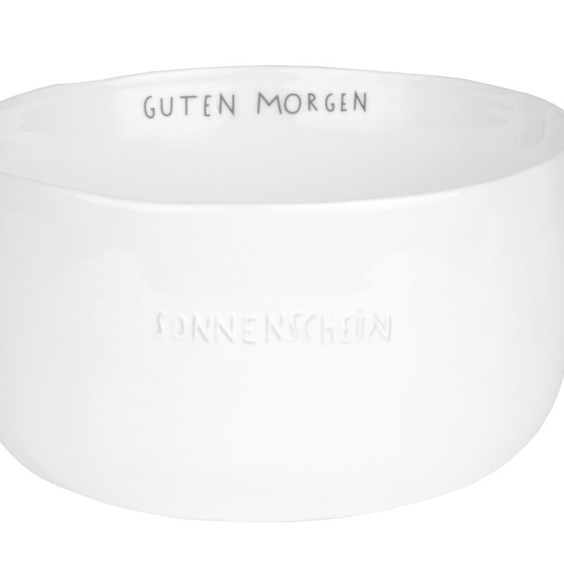 Müslischale Guten Morgen Sonnenschein