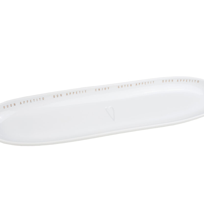 Servierplatte oval