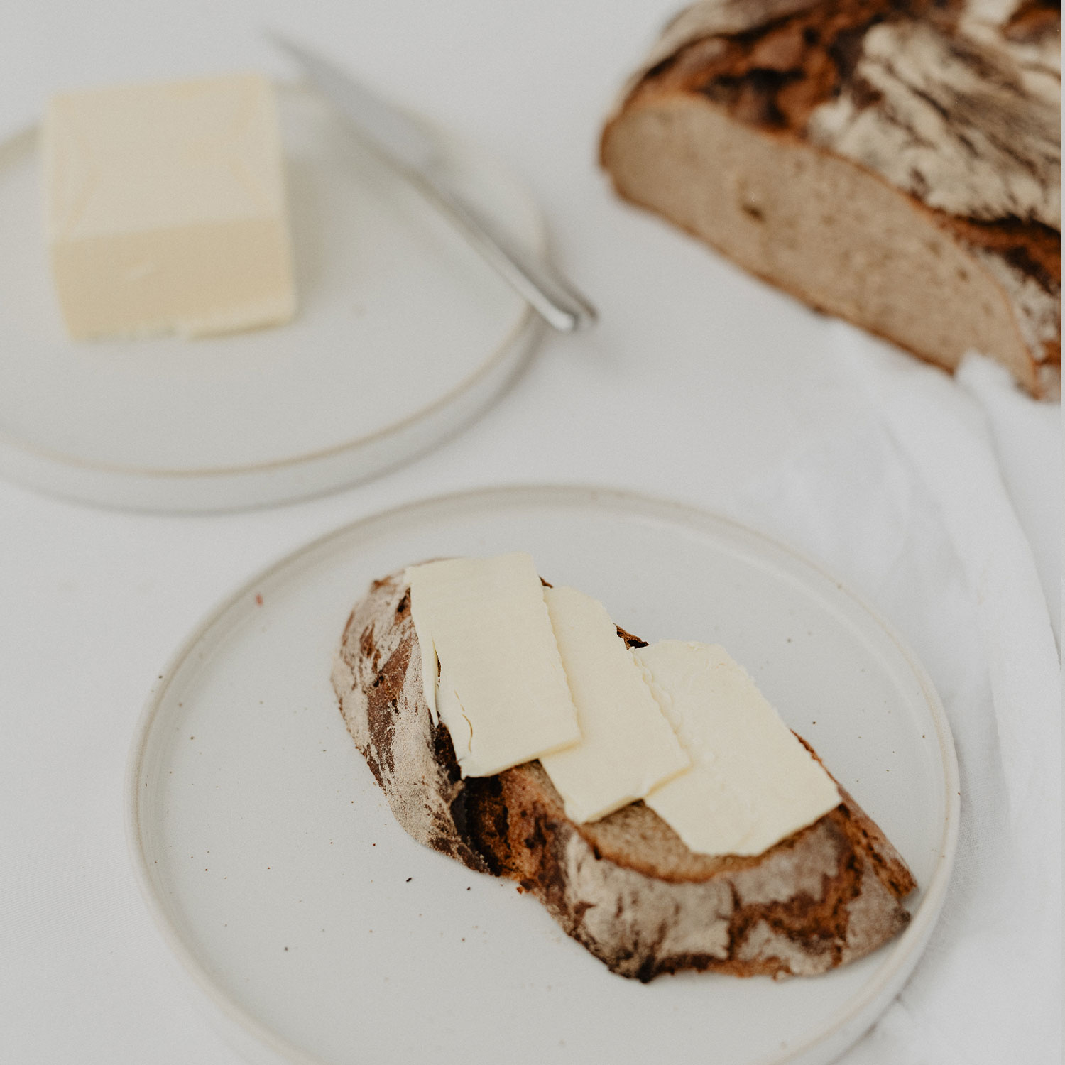 Frühstücksteller glasiert