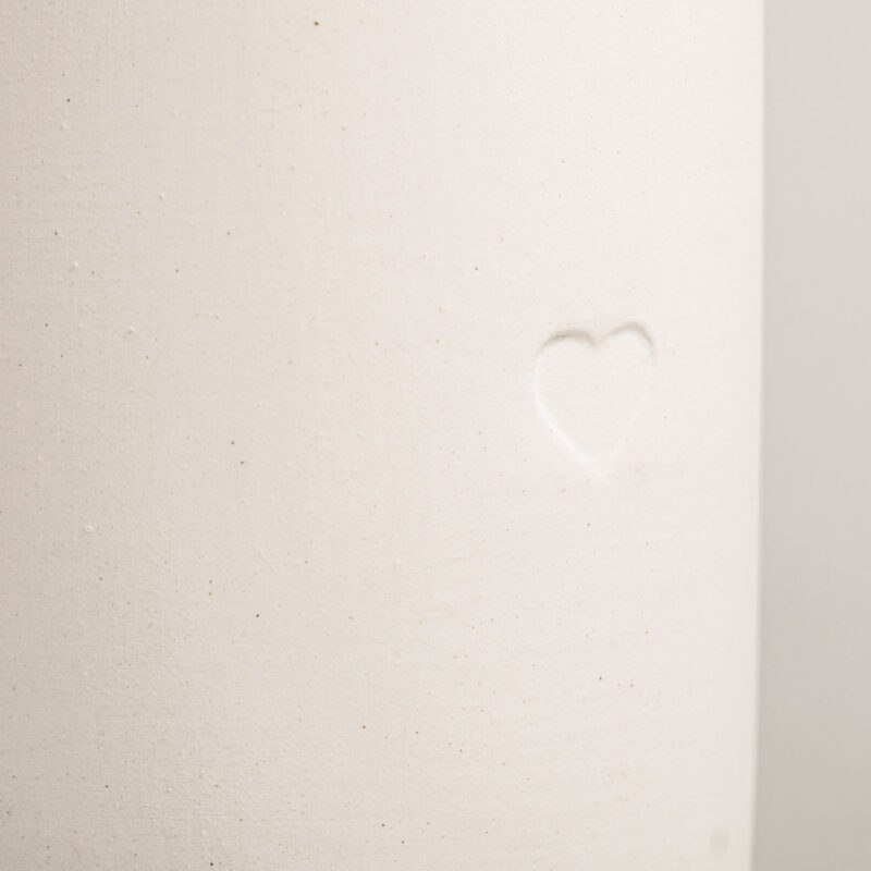 Vase aus Steingut in 3 verschiedenen Größen