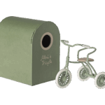 Dreirad Maus in der Farbe grün