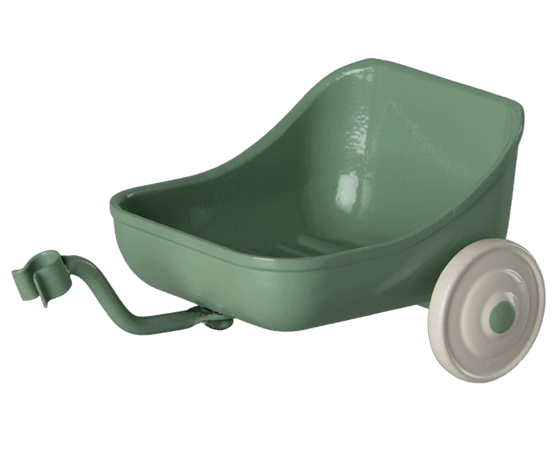 Dreiradanhänger Maus in der Farbe grün