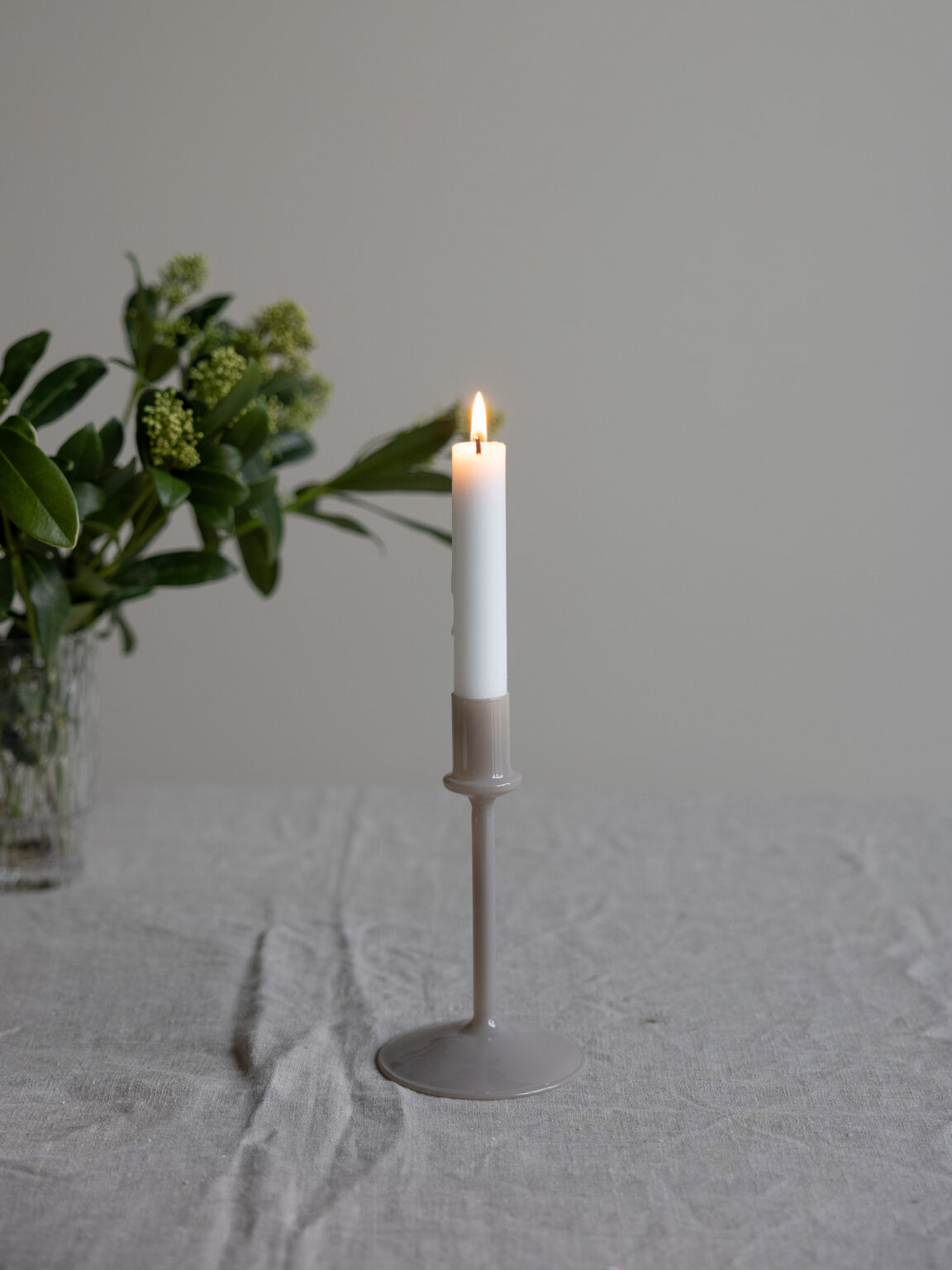 Kerzenständer aus Glas