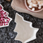 Schale in form einen Tannenbaums