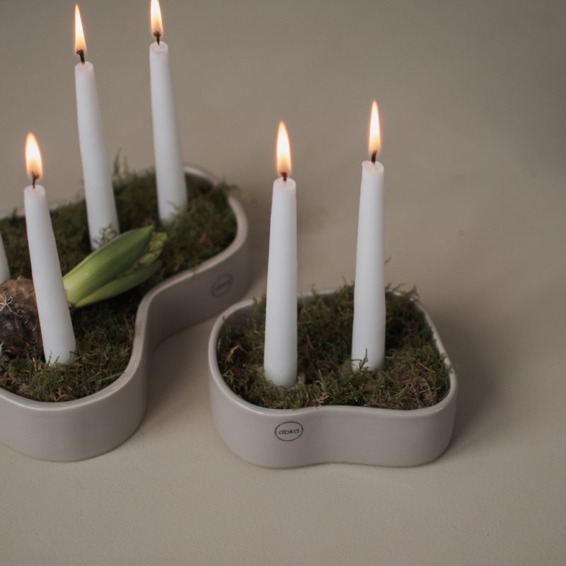 Kerzenständer für zwei Kerzen