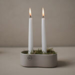 Kerzenständer für zwei Kerzen