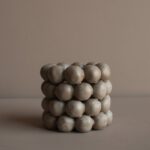 Windlicht bright in der farbe beige