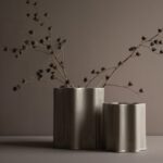 filter vase in der farbe shiny mole