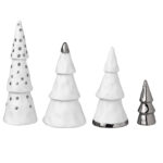 Weihnachtswald Silber set