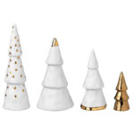 Weihnachtswald set gold